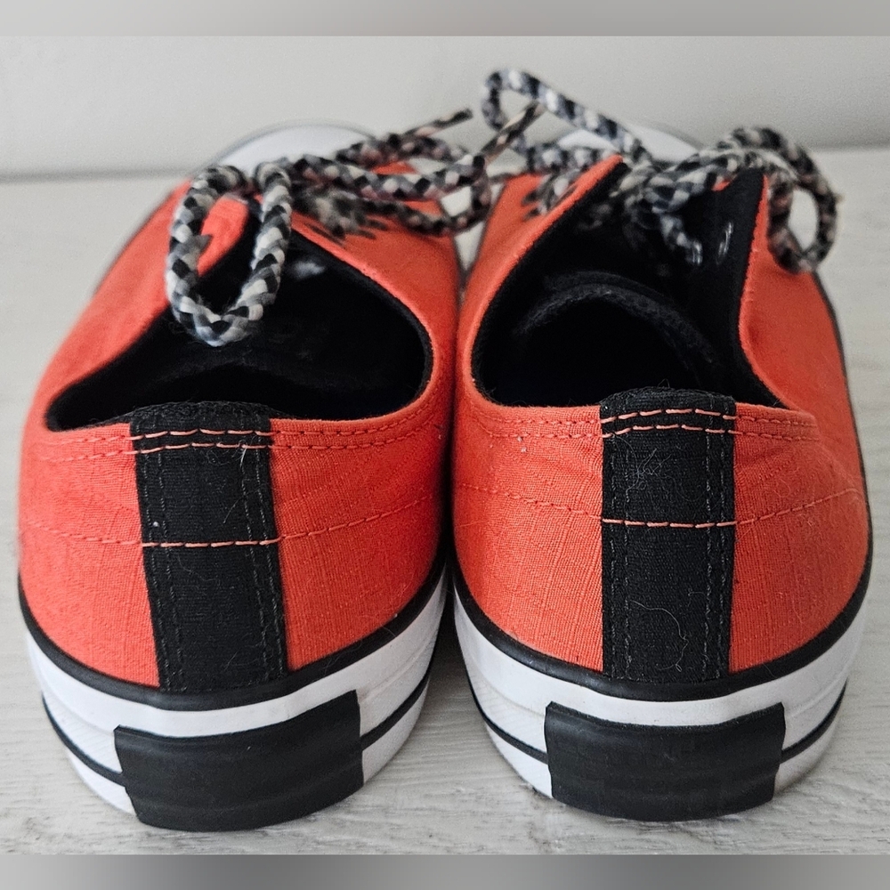 Converse CONS Chuck Taylor Sneakers Orange Skateboarding Men's 8 Women's 10 - Picture 5 of 6